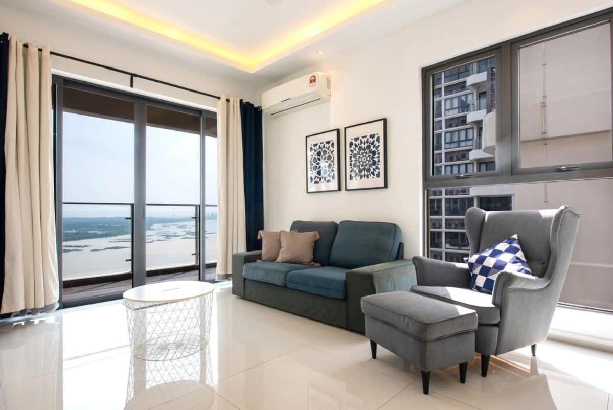 Comfy 3Br Apt In Danga Bay Free Parking Sea View Johor Bahru Zewnętrze zdjęcie